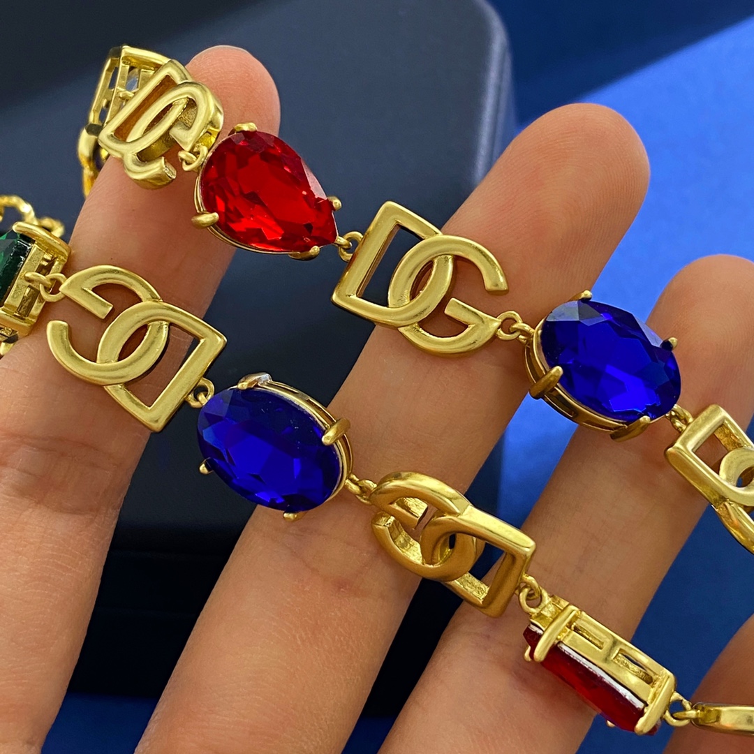 DGT001 DG Choker necklace bracelet Jewelry Set - ccjewelryacc