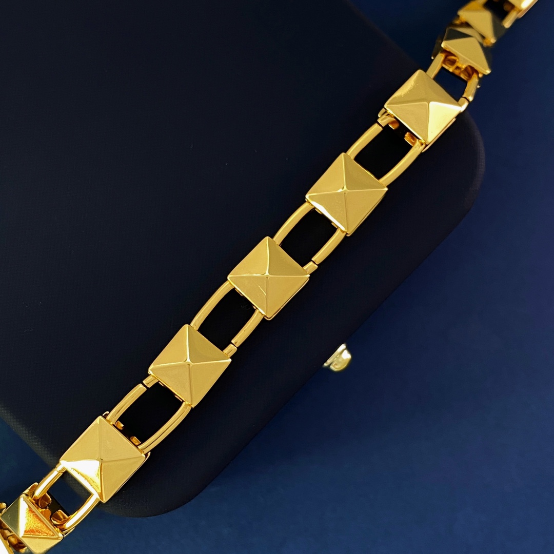 VTN019 Valentino Garavani rockstud choker necklace - ccjewelryacc