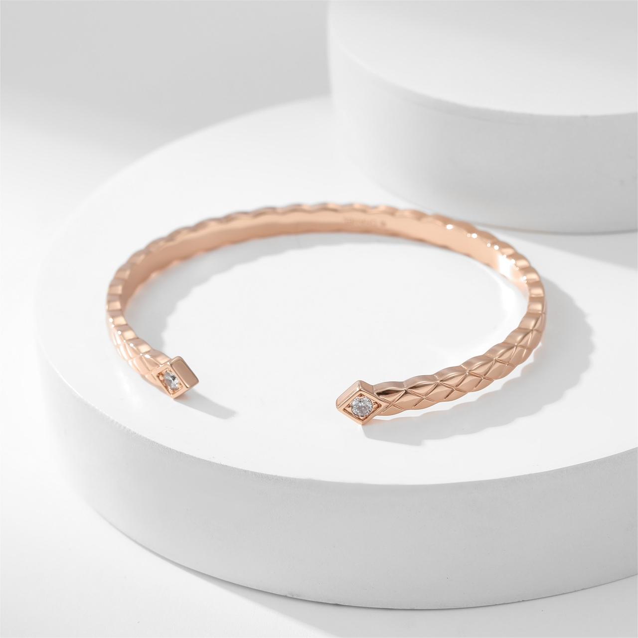 CCS112 COCO Crush mini Bangle Bracelet C-Shape - ccjewelryacc