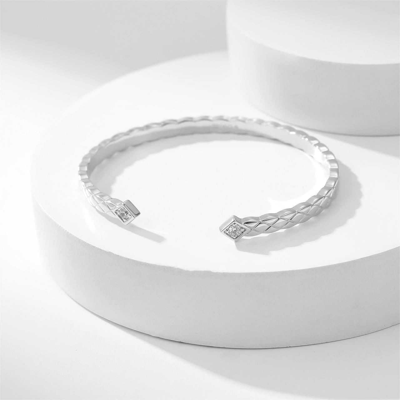 CCS112 COCO Crush mini Bangle Bracelet C-Shape - ccjewelryacc