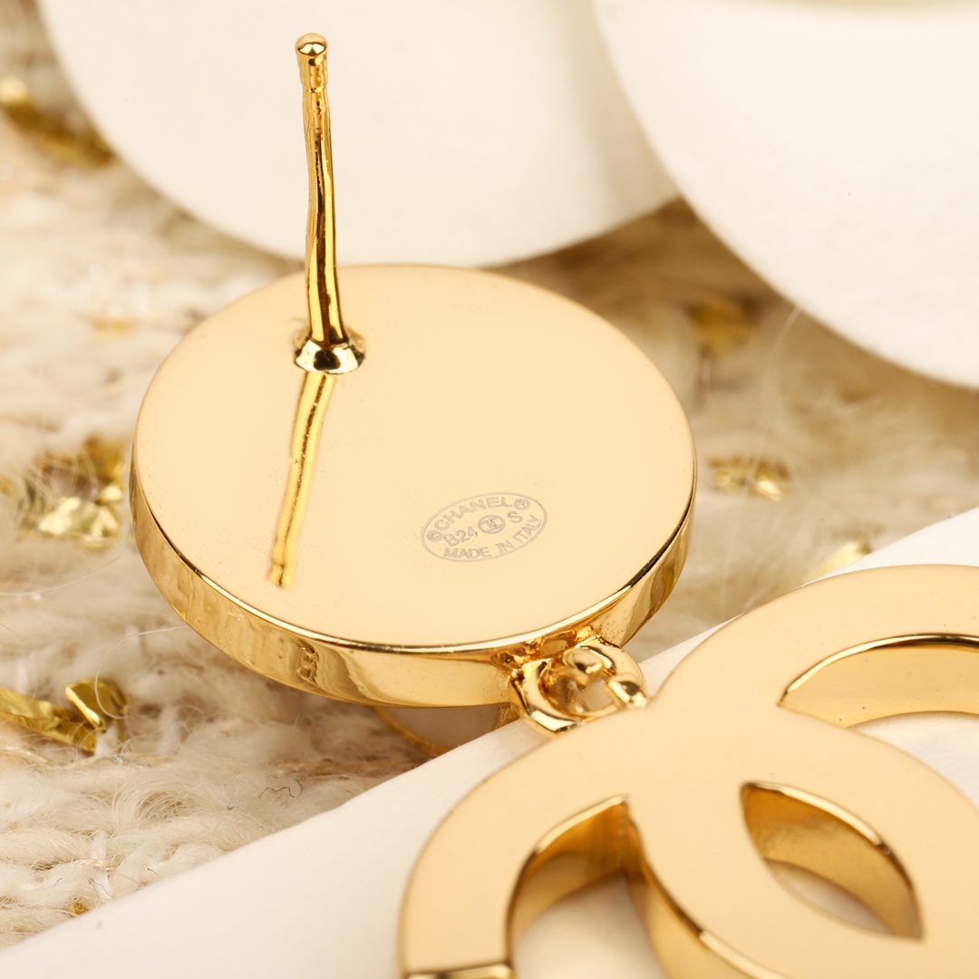 CCE701 24s cc stud  Earring - ccjewelryacc