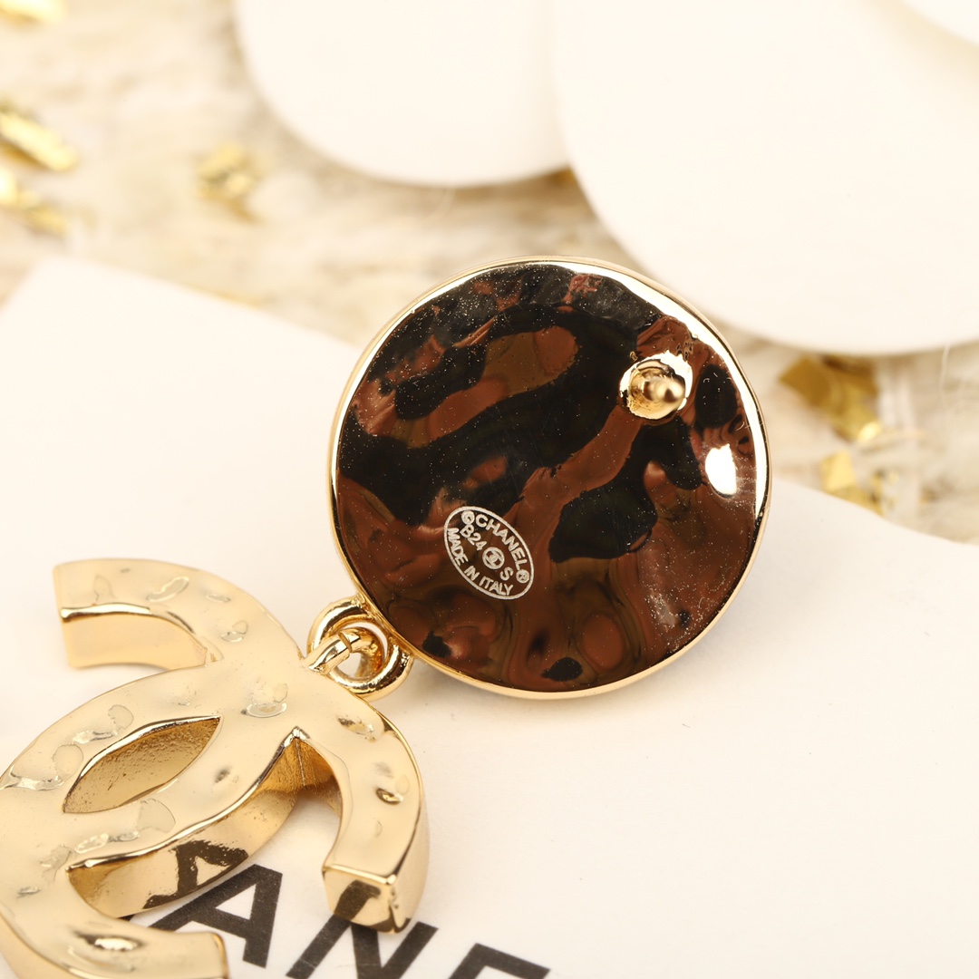 CCE701 24s cc stud  Earring - ccjewelryacc