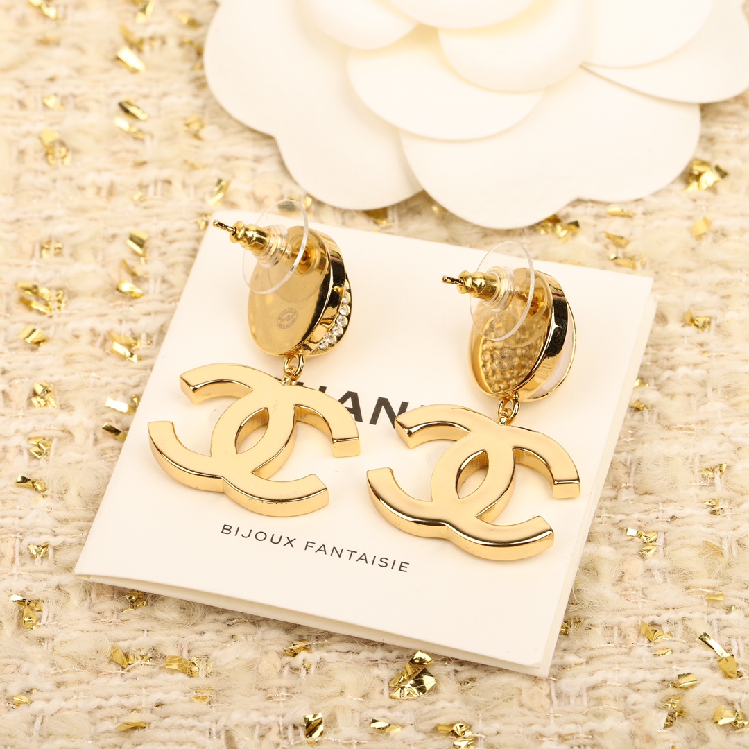 CCE701 24s cc stud  Earring - ccjewelryacc