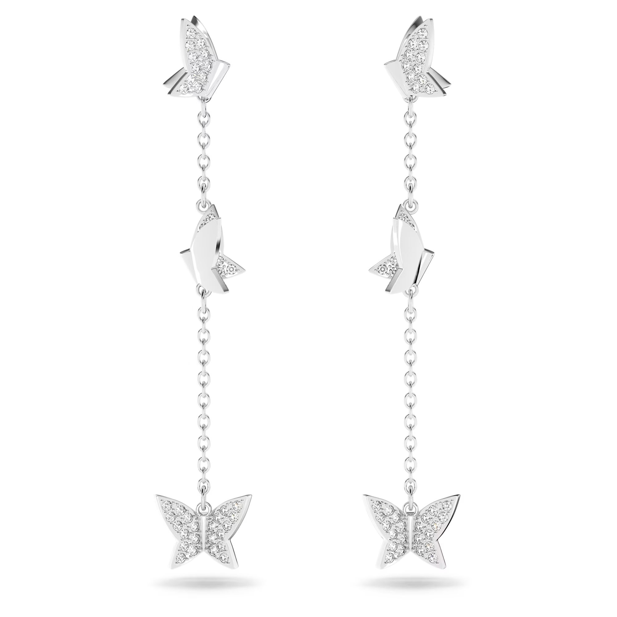 SVT004 Swarovski lilia butterfly necklace bracelet earrings collection - ccjewelryacc