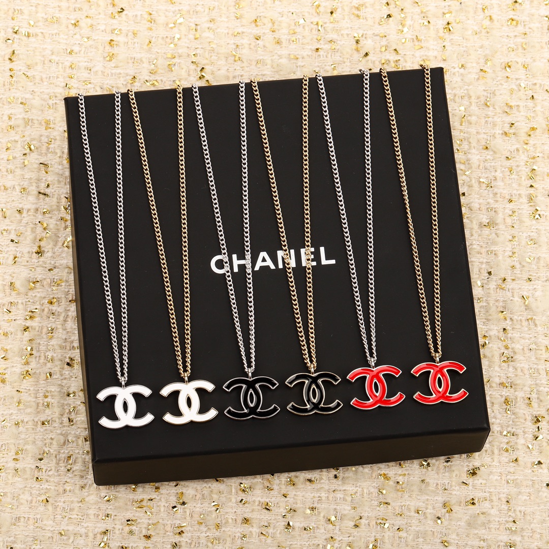 CCN461 CC Pendant Necklace - ccjewelryacc