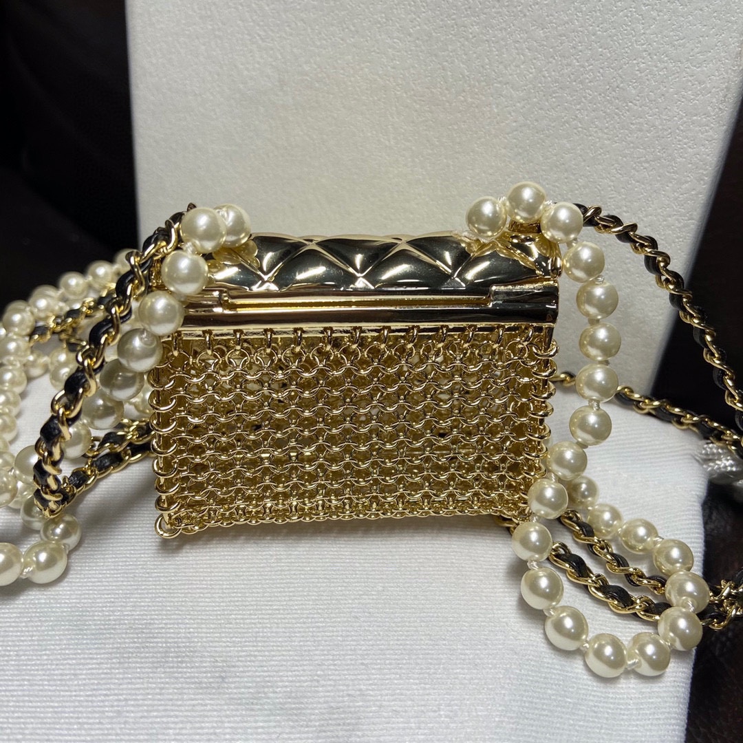 CCN464 CC bag long Necklace - ccjewelryacc