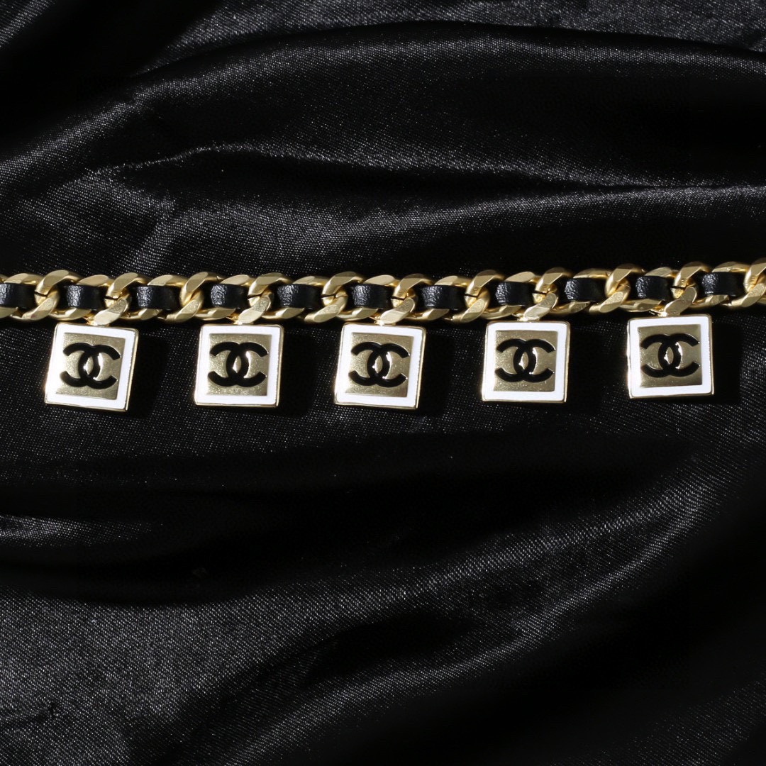 CCN465 CC charm choker Necklace - ccjewelryacc