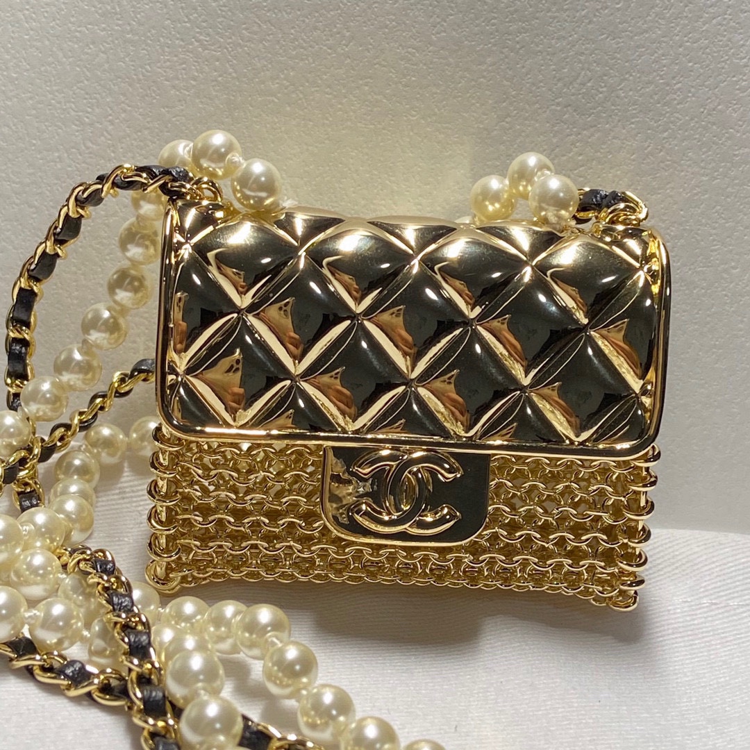 CCN464 CC bag long Necklace - ccjewelryacc