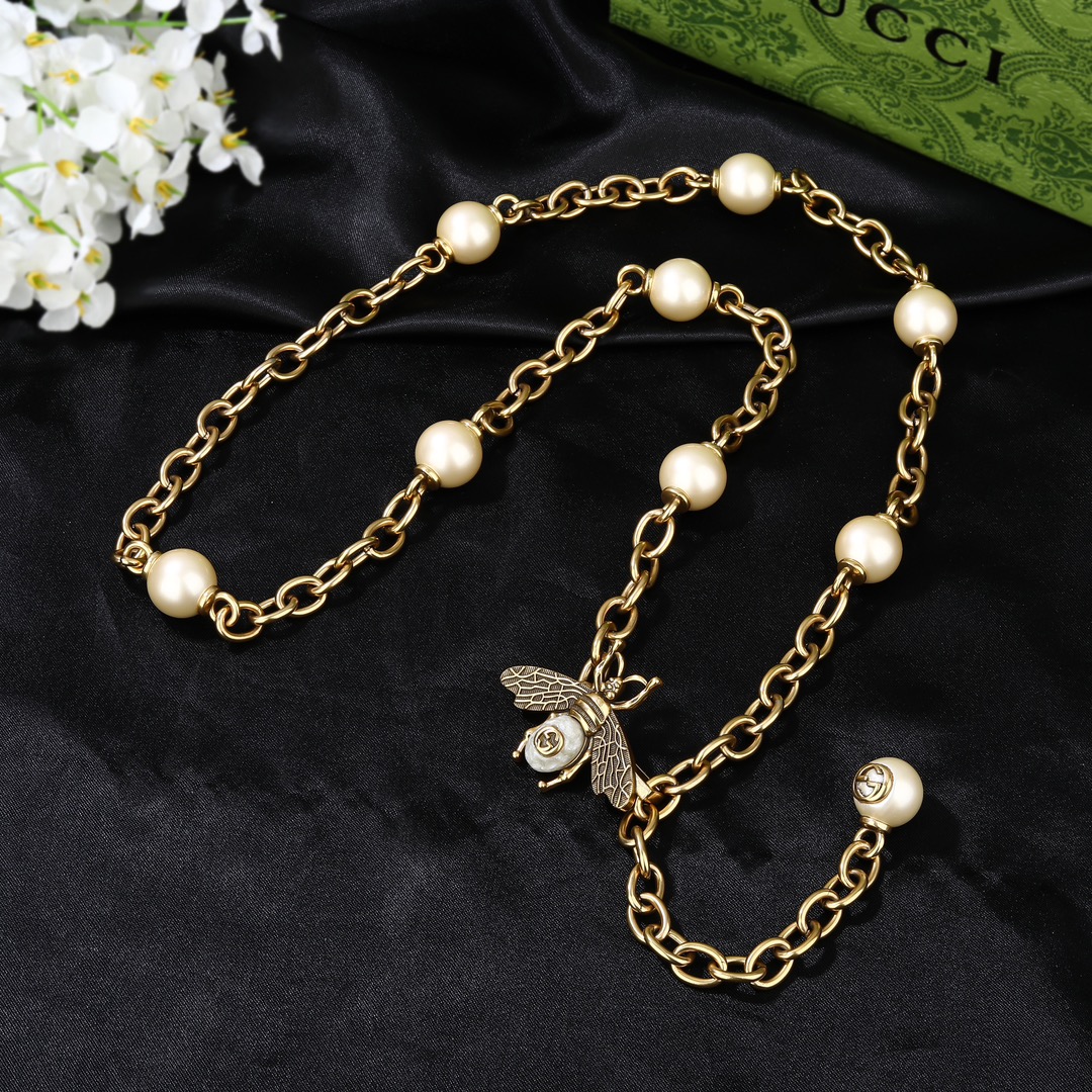 GGW001 GG metal GG logo bee waist chain bely - ccjewelryacc