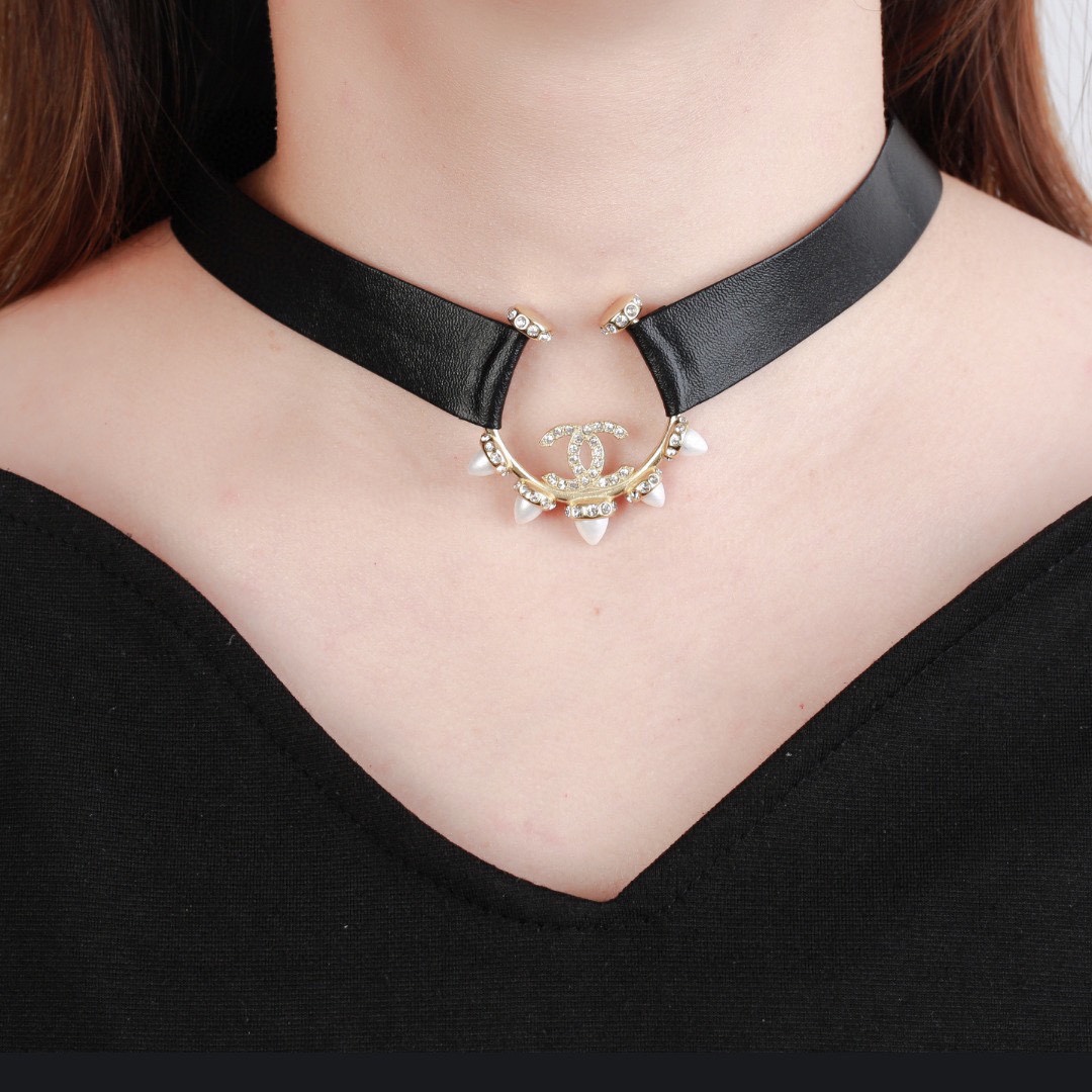 CCN475 CC choker necklace - ccjewelryacc