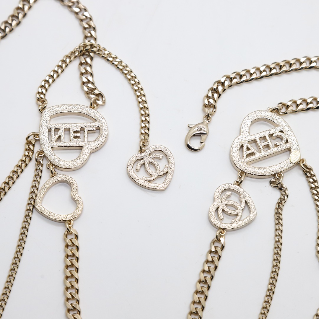 CCW035 CC Heart Waist chain - ccjewelryacc
