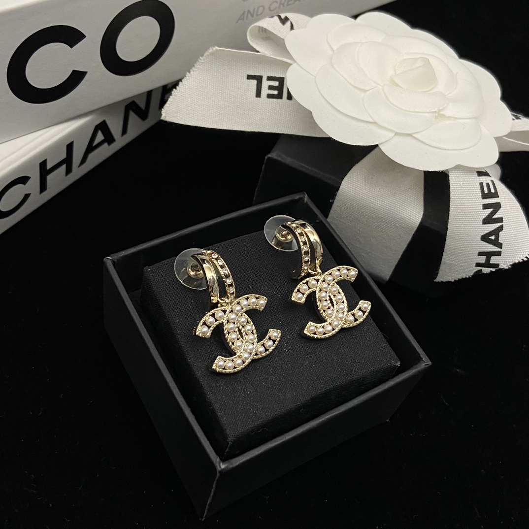 CCE783 cc hook earrings - ccjewelryacc