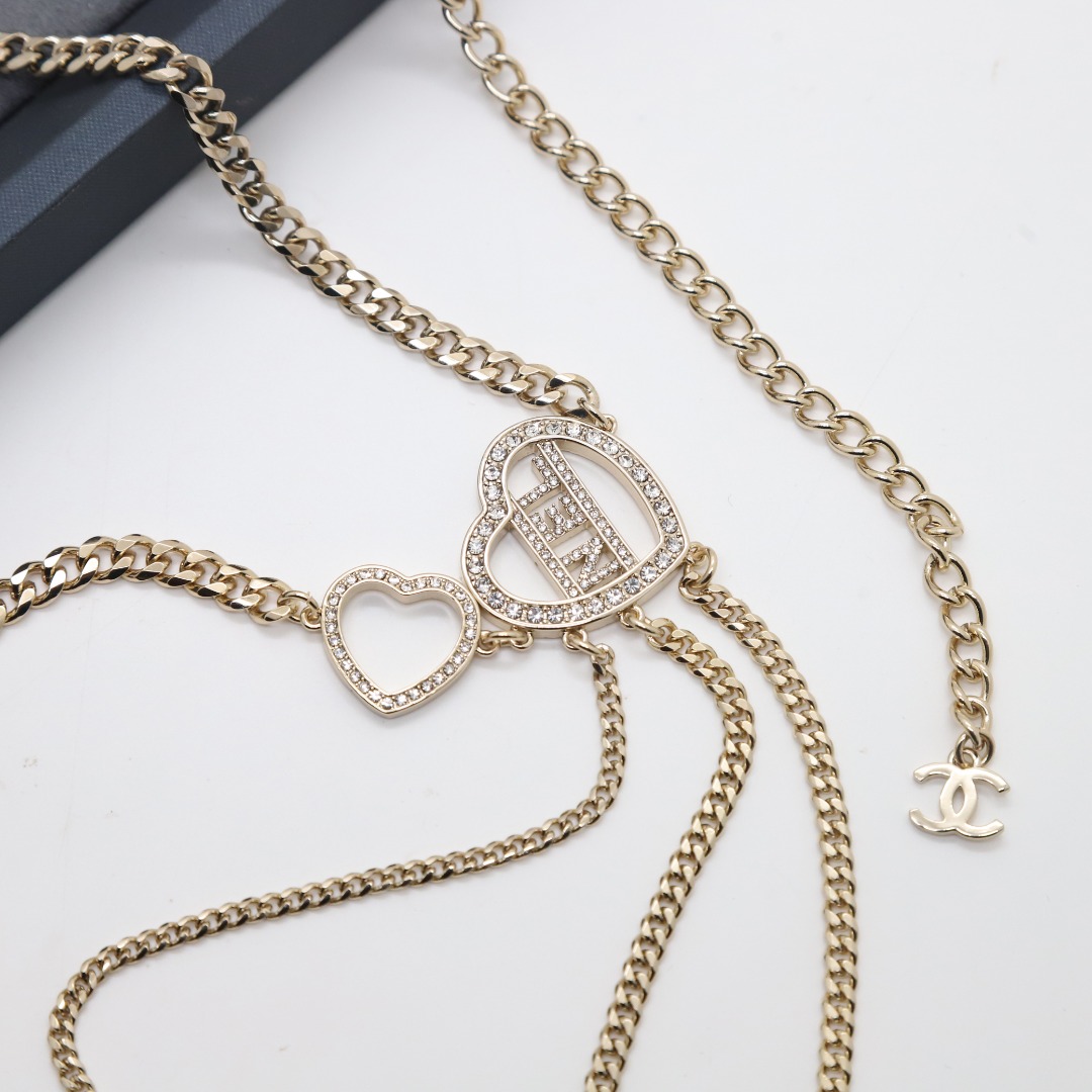 CCW035 CC Heart Waist chain - ccjewelryacc