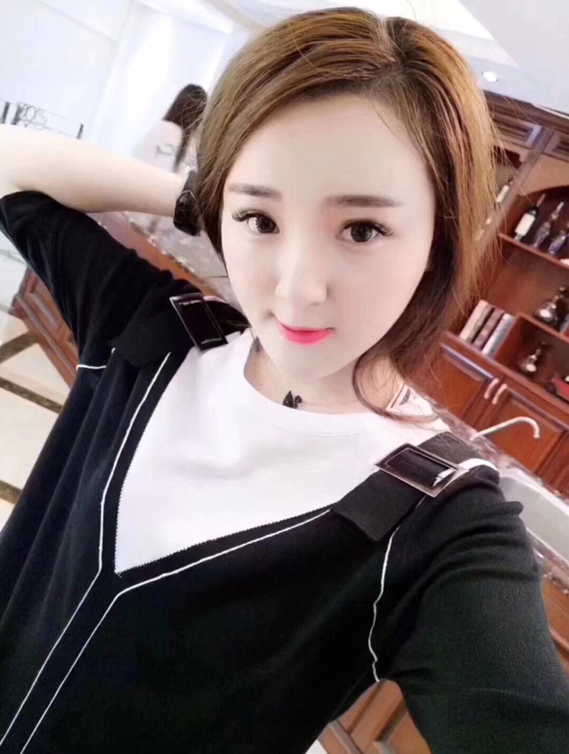 SVN002 Swarovski iconic swan pendant necklace Black - ccjewelryacc