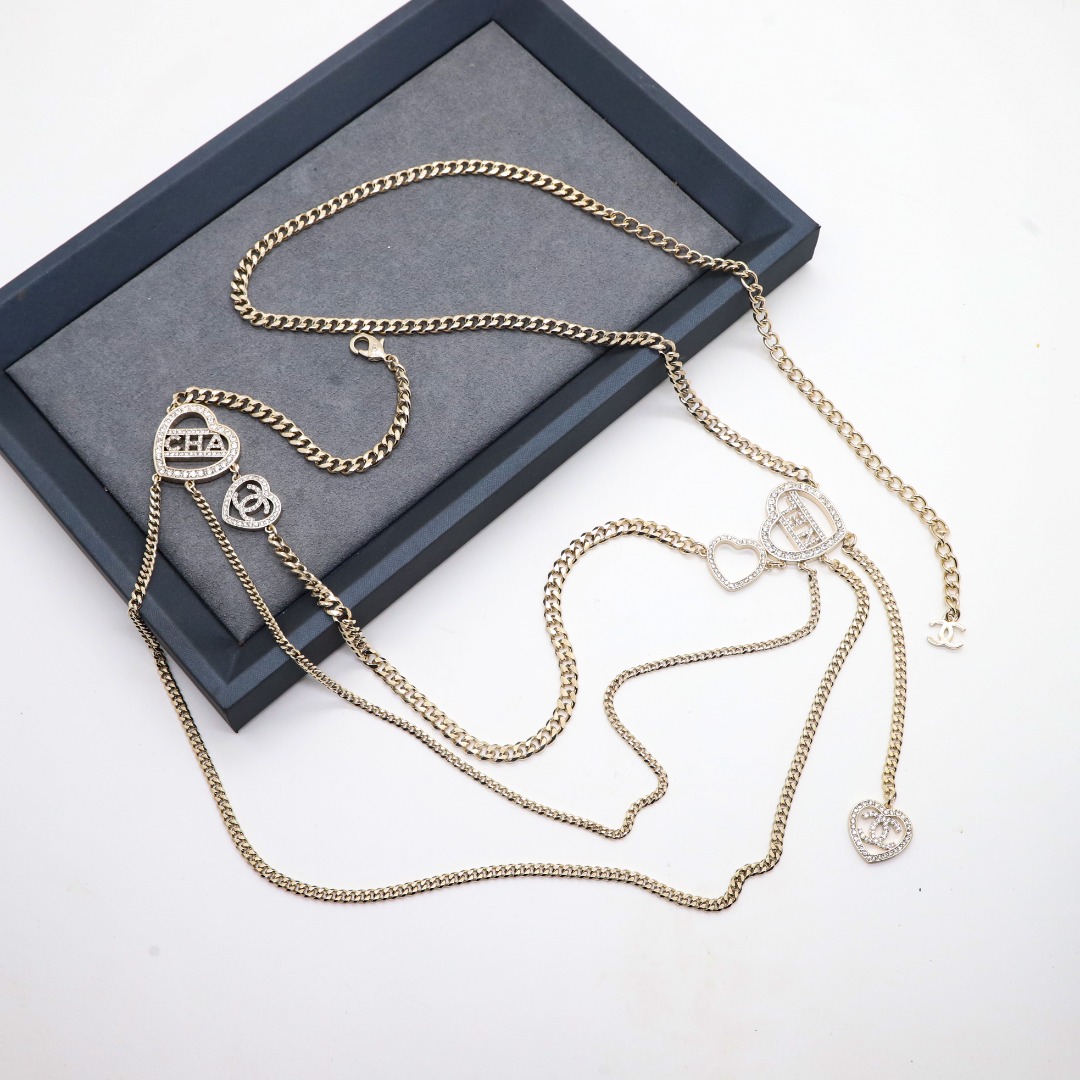 CCW035 CC Heart Waist chain - ccjewelryacc