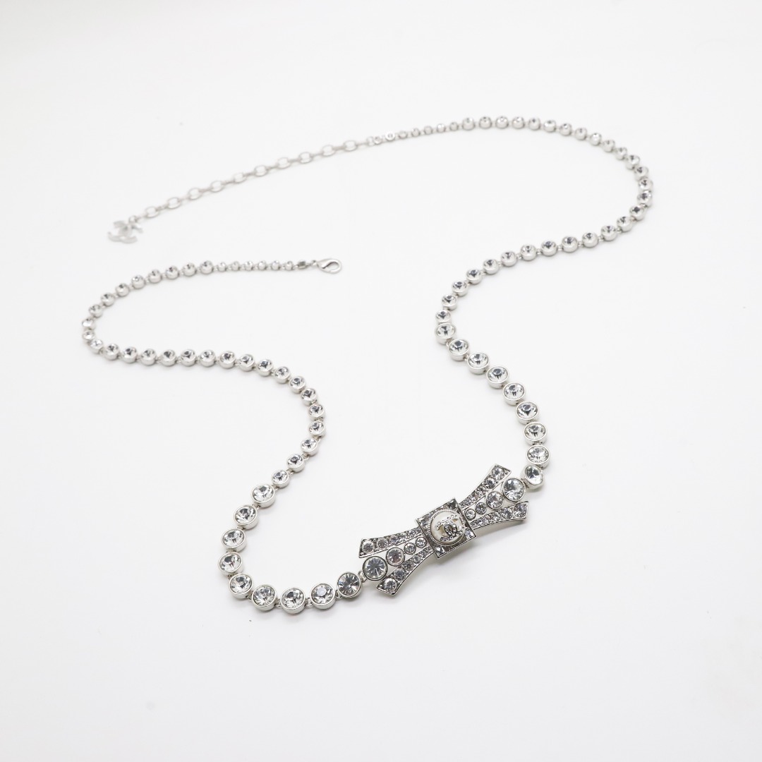 CCW036 Full Crystal bowknot CC Waist chain - ccjewelryacc