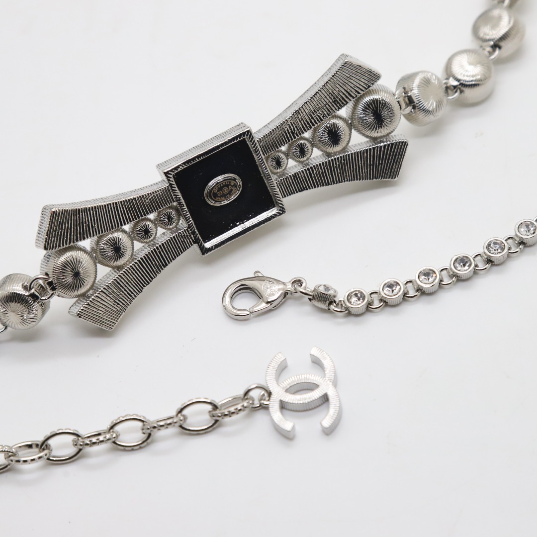 CCW036 Full Crystal bowknot CC Waist chain - ccjewelryacc