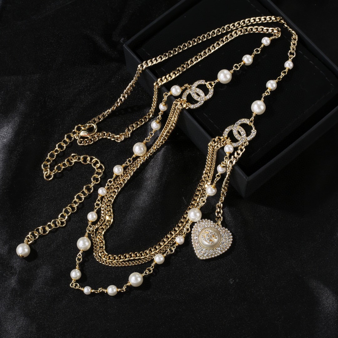 CCW008 CC Heart Waist chain belt - ccjewelryacc