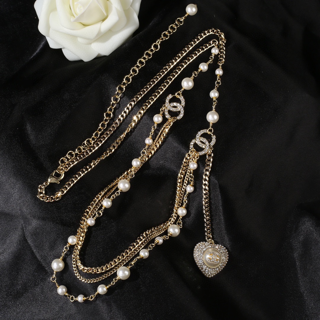 CCW008 CC Heart Waist chain belt - ccjewelryacc