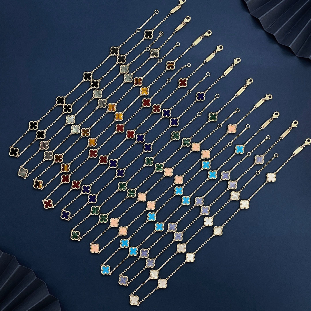 VCN060 Mini VCA Alhambra necklace 10 Motif - ccjewelryacc