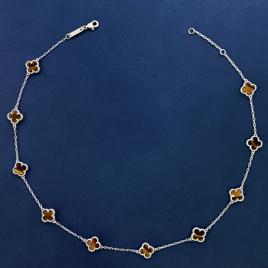 VCN060 Mini VCA Alhambra necklace 10 Motif - ccjewelryacc
