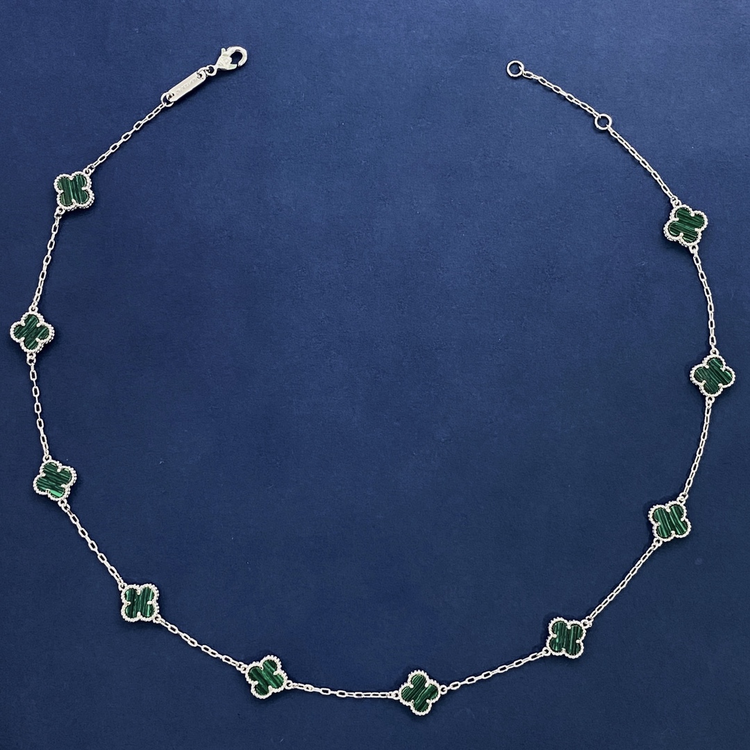 VCN060 Mini VCA Alhambra necklace 10 Motif - ccjewelryacc