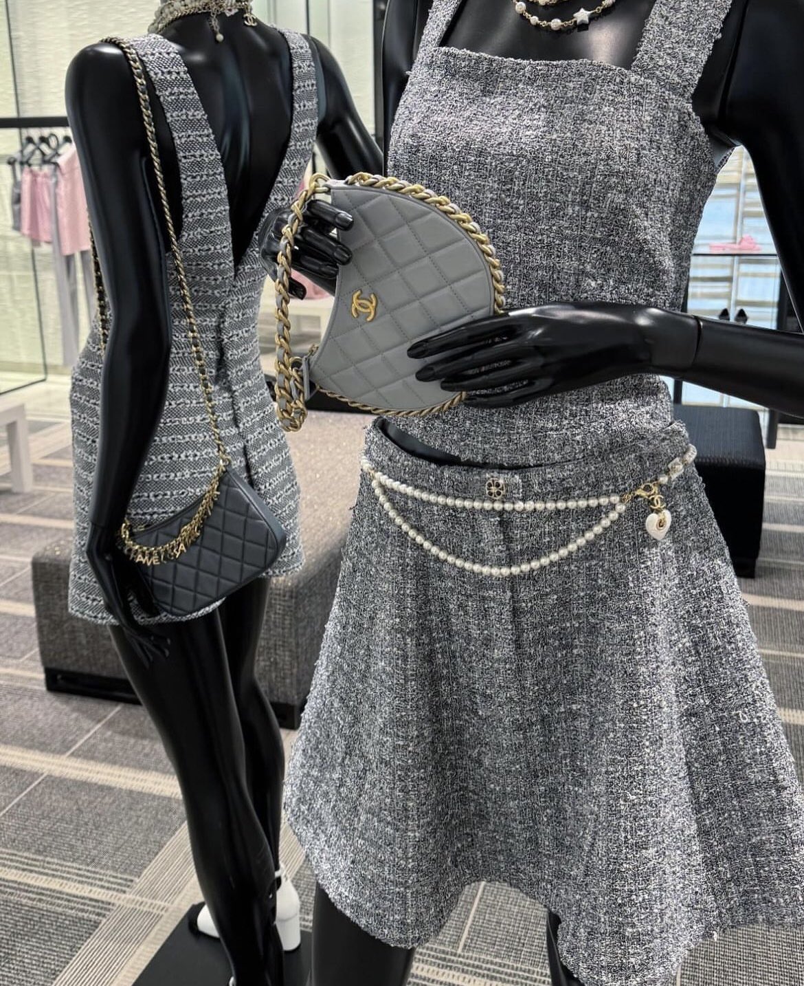 CCW079 24P pear heart waist chain belt - ccjewelryacc