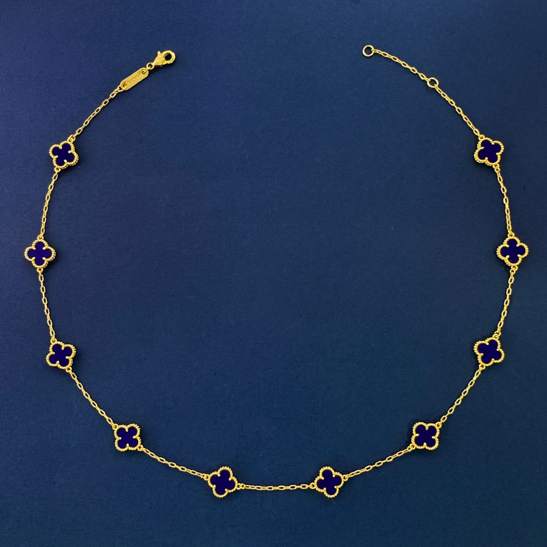 VCN060 Mini VCA Alhambra necklace 10 Motif - ccjewelryacc