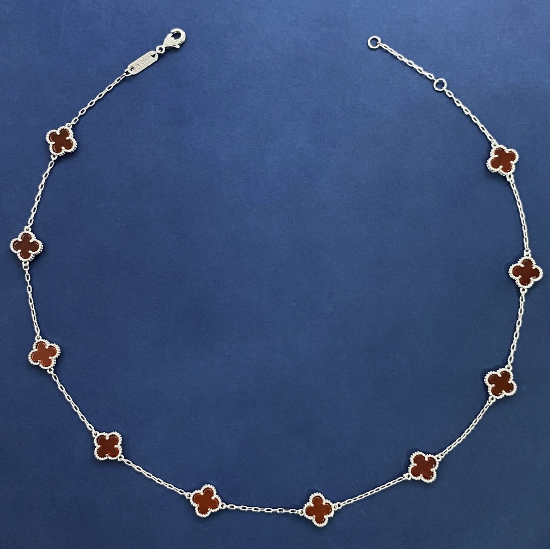 VCN060 Mini VCA Alhambra necklace 10 Motif - ccjewelryacc