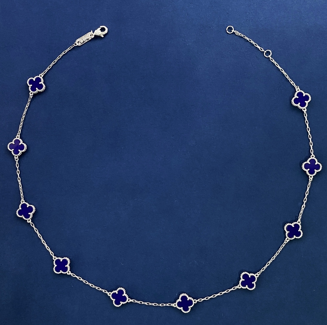VCN060 Mini VCA Alhambra necklace 10 Motif - ccjewelryacc