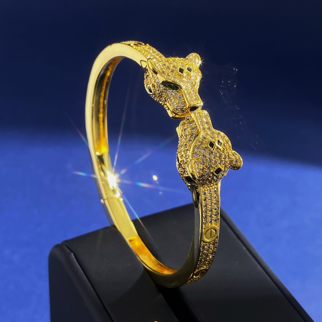 CTS006 leopard Panther bracelet - ccjewelryacc