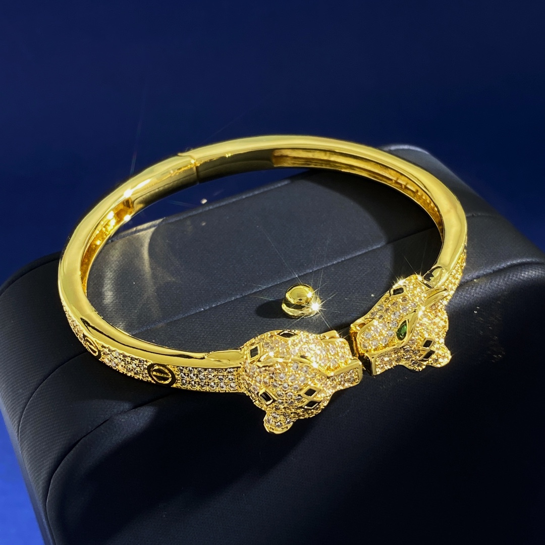 CTS006 leopard Panther bracelet - ccjewelryacc