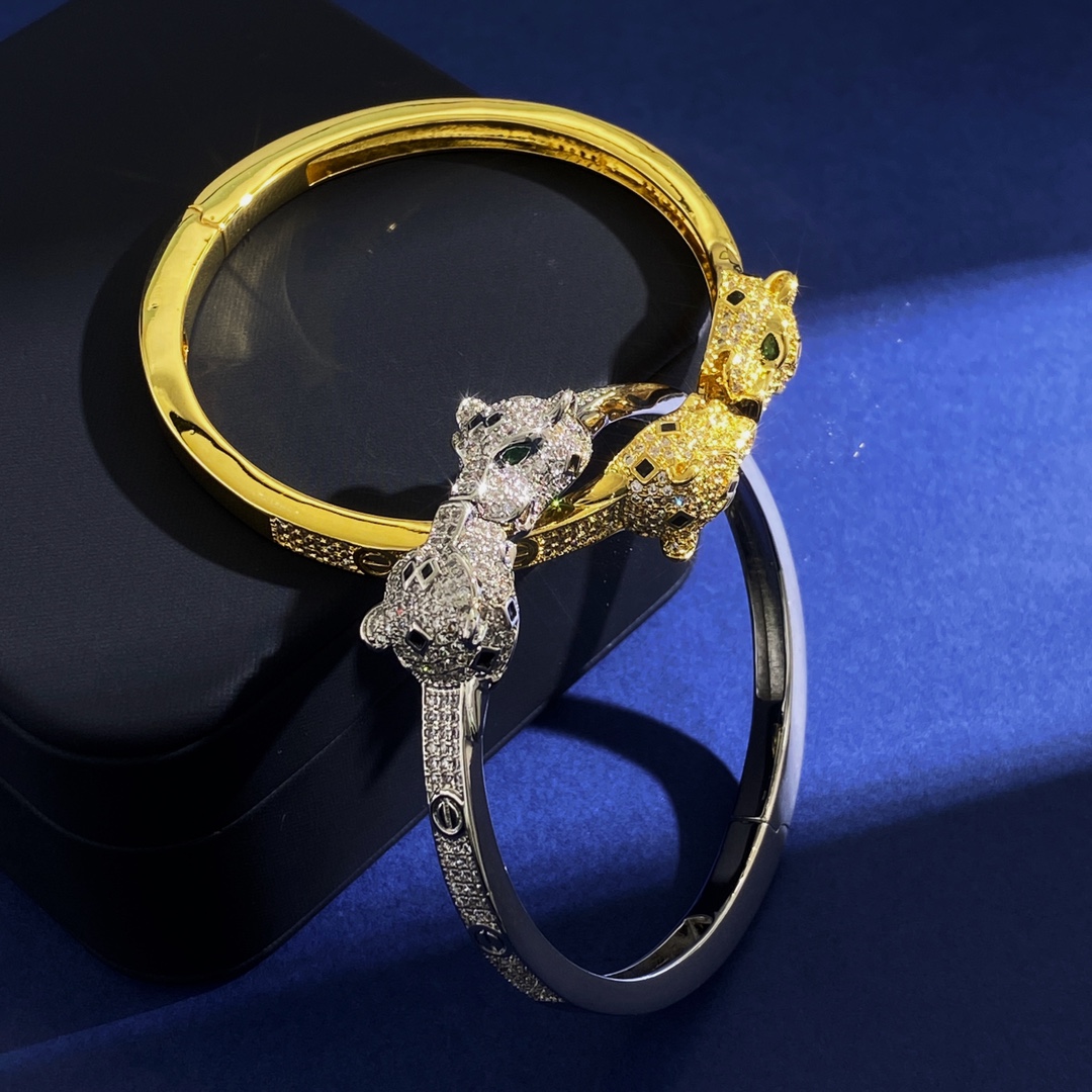 CTS006 leopard Panther bracelet - ccjewelryacc