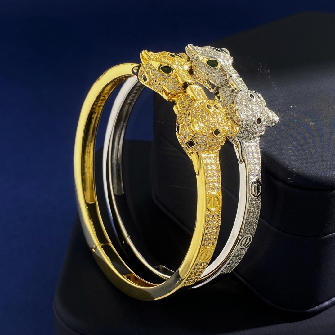 CTS006 leopard Panther bracelet - ccjewelryacc