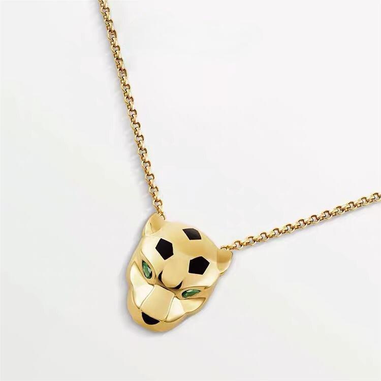 CTNV004 18k Gold Panthère de Cartier pendant Necklace - ccjewelryacc