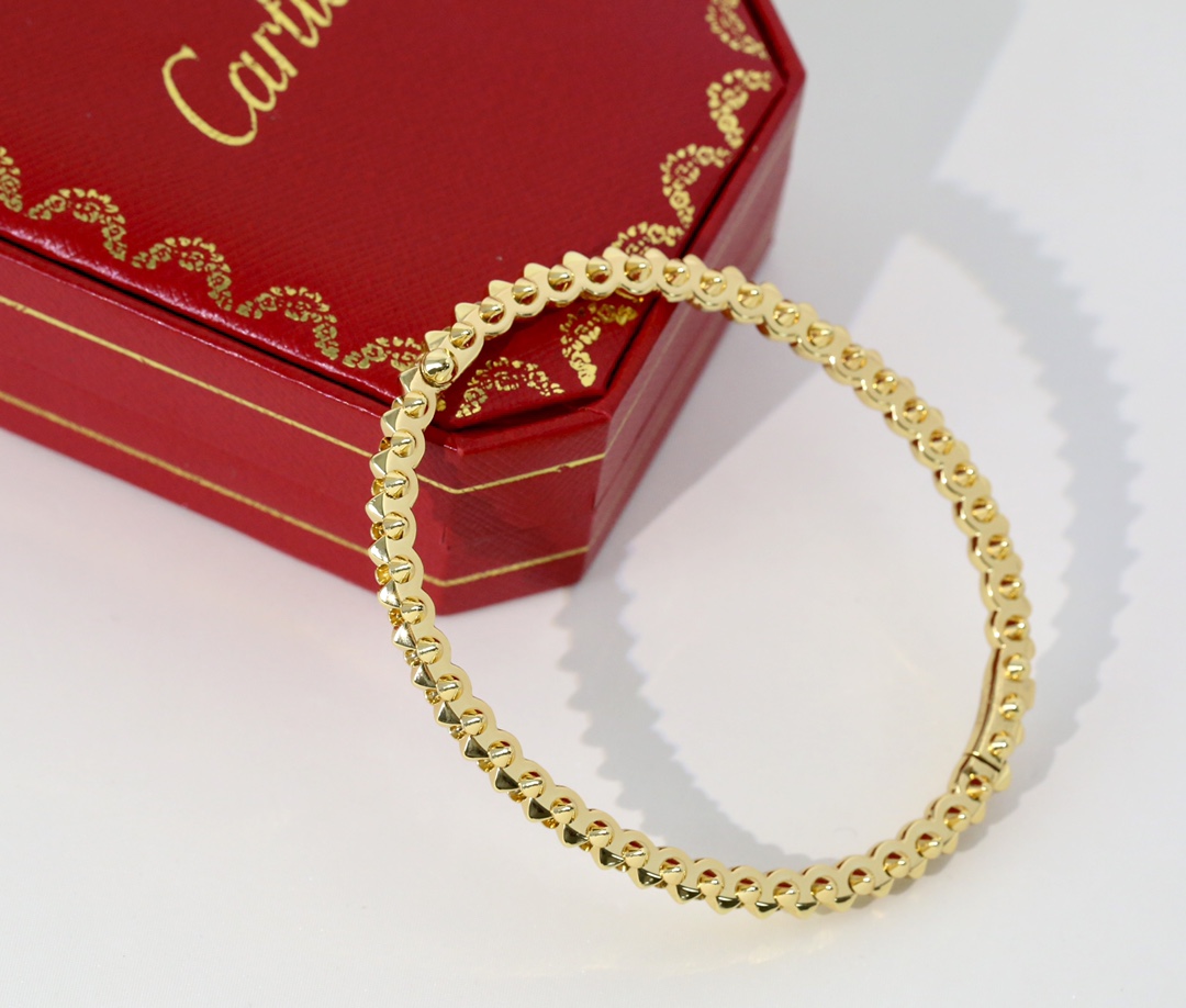 CTSV030 18K Gold Clash de Cartier bracelet, small model - ccjewelryacc