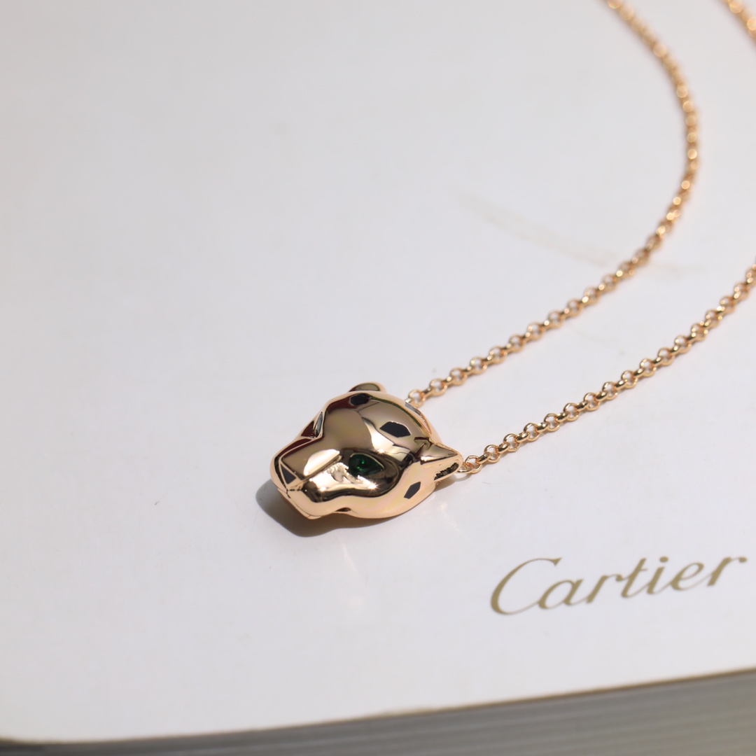 CTNV004 18k Gold Panthère de Cartier pendant Necklace - ccjewelryacc