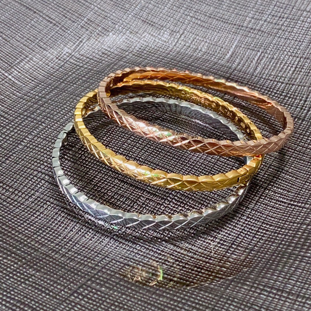 CCS113 Narrow Mini COCO Crush Bangle Bracelet - ccjewelryacc