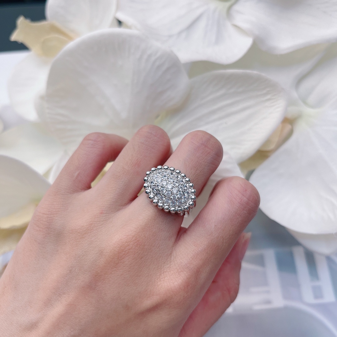 VCR010 VCA Perlee diamonds Ring - ccjewelryacc