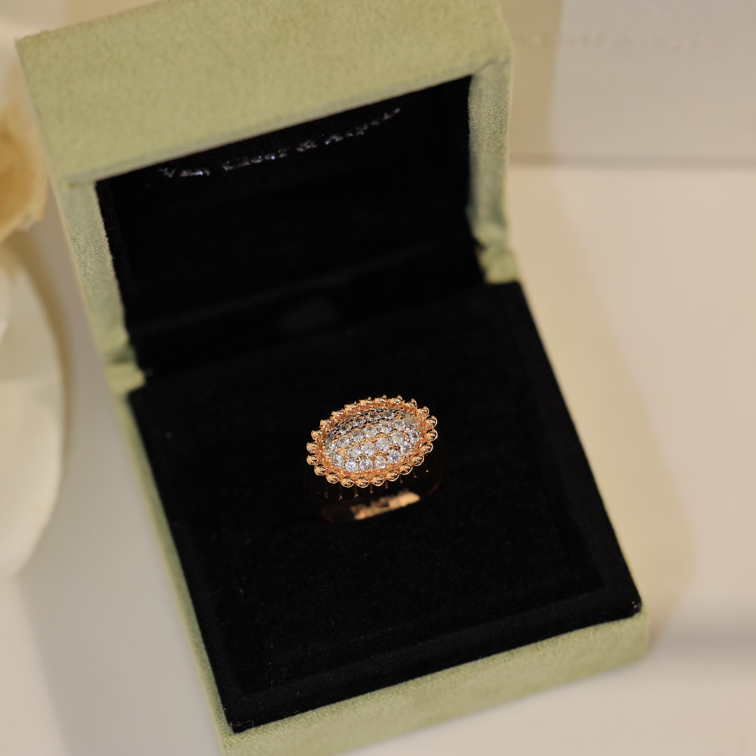 VCR010 VCA Perlee diamonds Ring - ccjewelryacc