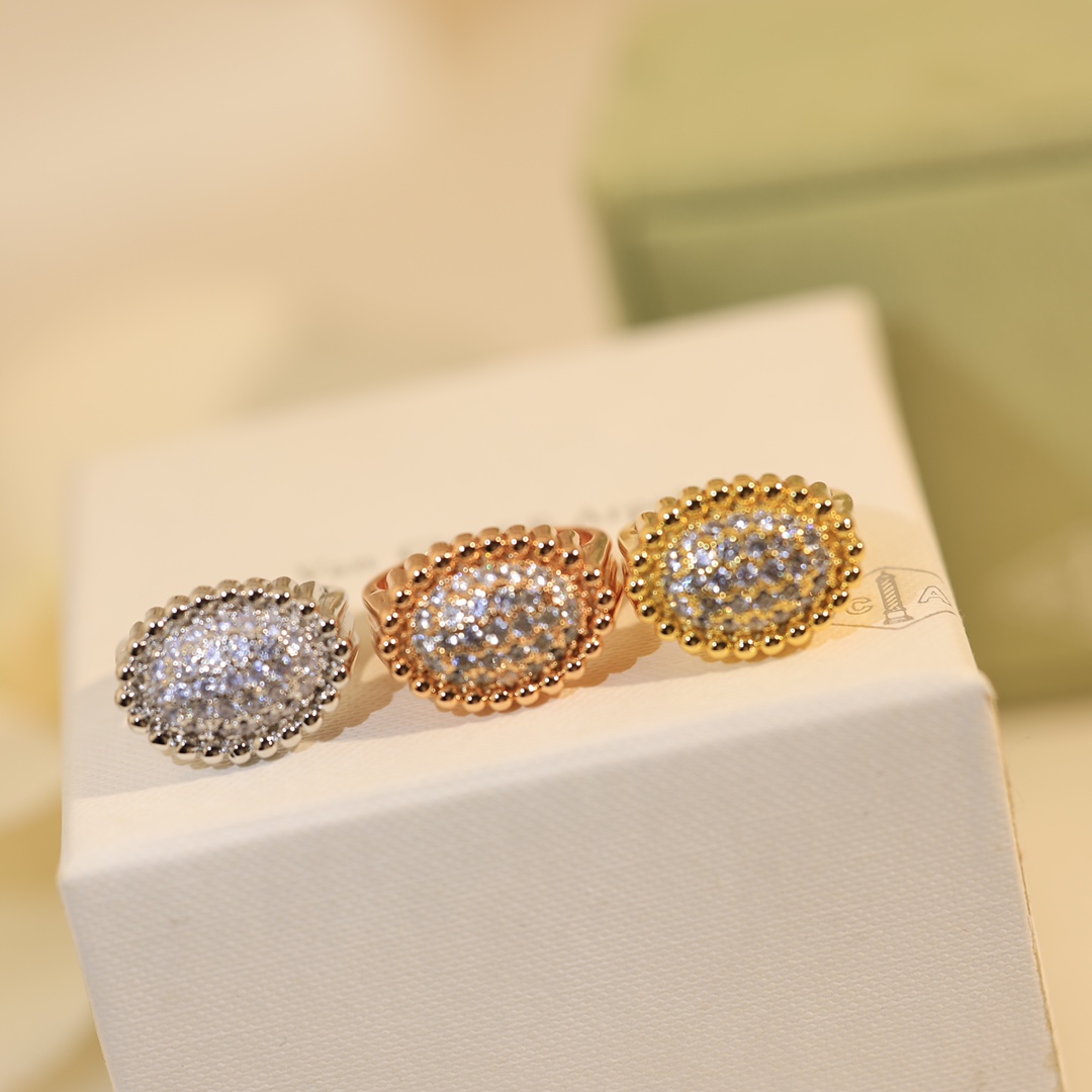 VCR010 VCA Perlee diamonds Ring - ccjewelryacc