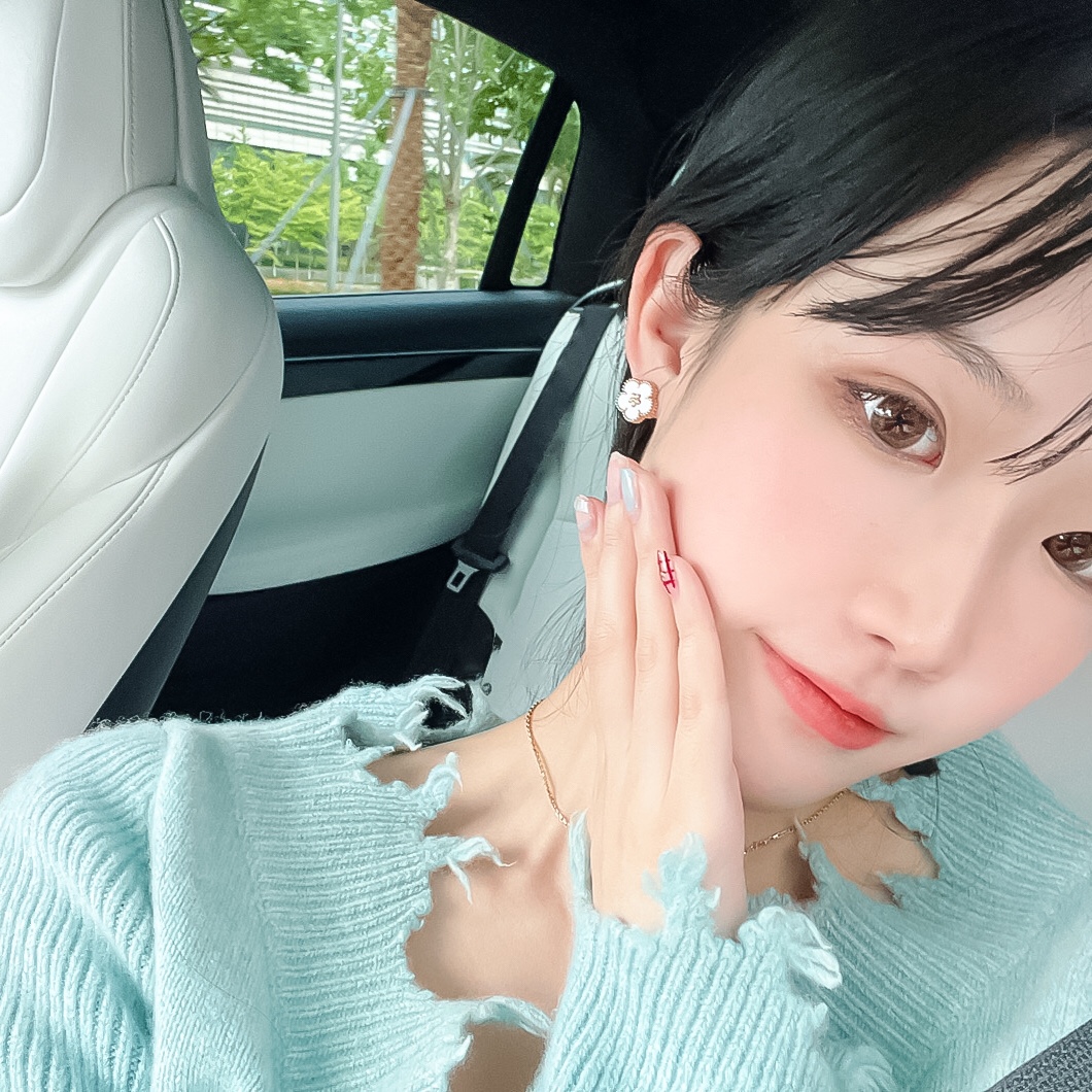 VCES004 18k rose gold vca Lucky spring earrings clip - ccjewelryacc