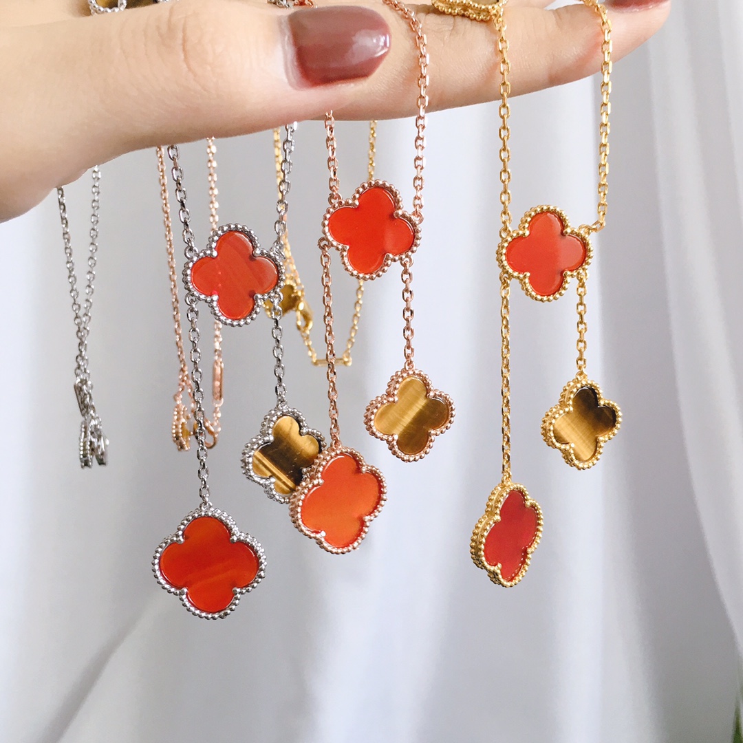 VCN011 Vca 6 motif magic alhambra necklace - ccjewelryacc