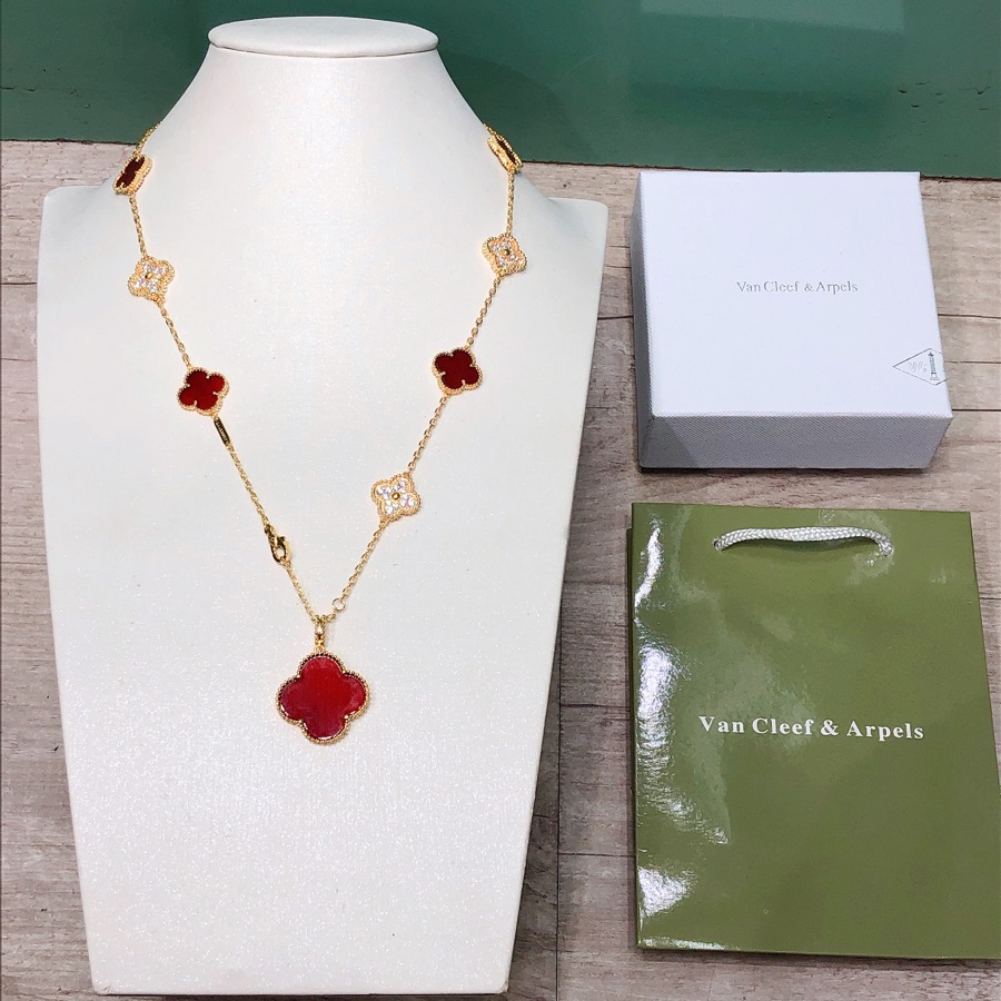 VCN013 Large Vca 10 motif necklace - ccjewelryacc