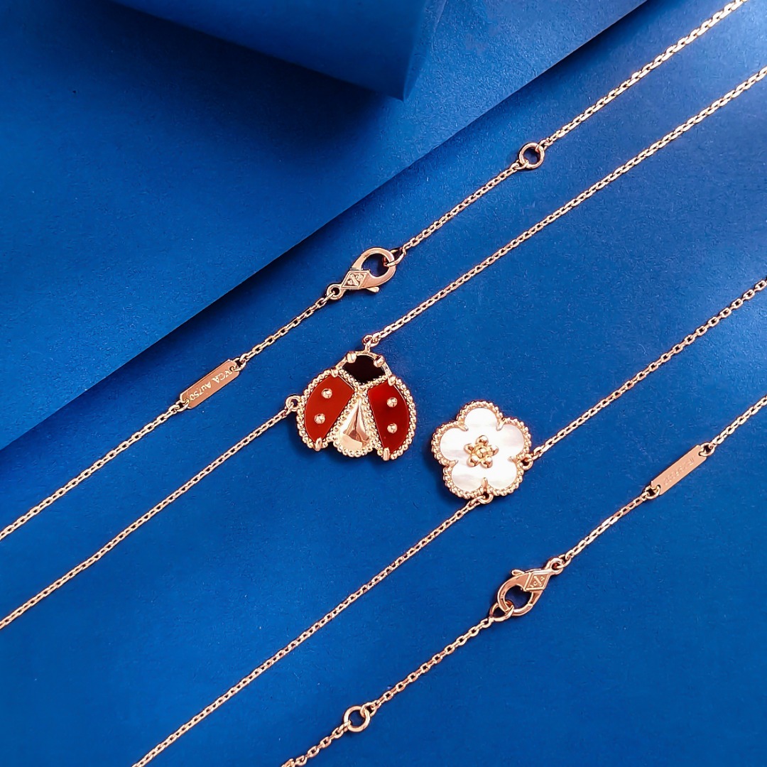 VCN058 VCA lucky spring pendant necklace bracelet - ccjewelryacc