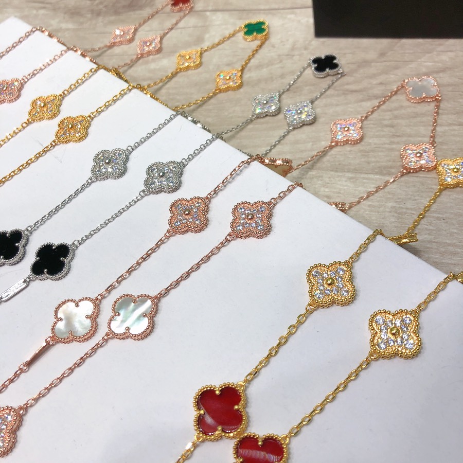 VCN013 Large Vca 10 motif necklace - ccjewelryacc