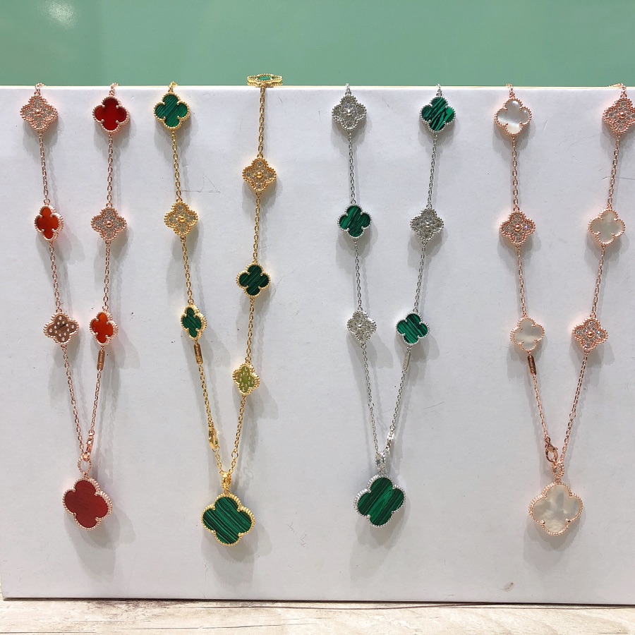 VCN013 Large Vca 10 motif necklace - ccjewelryacc