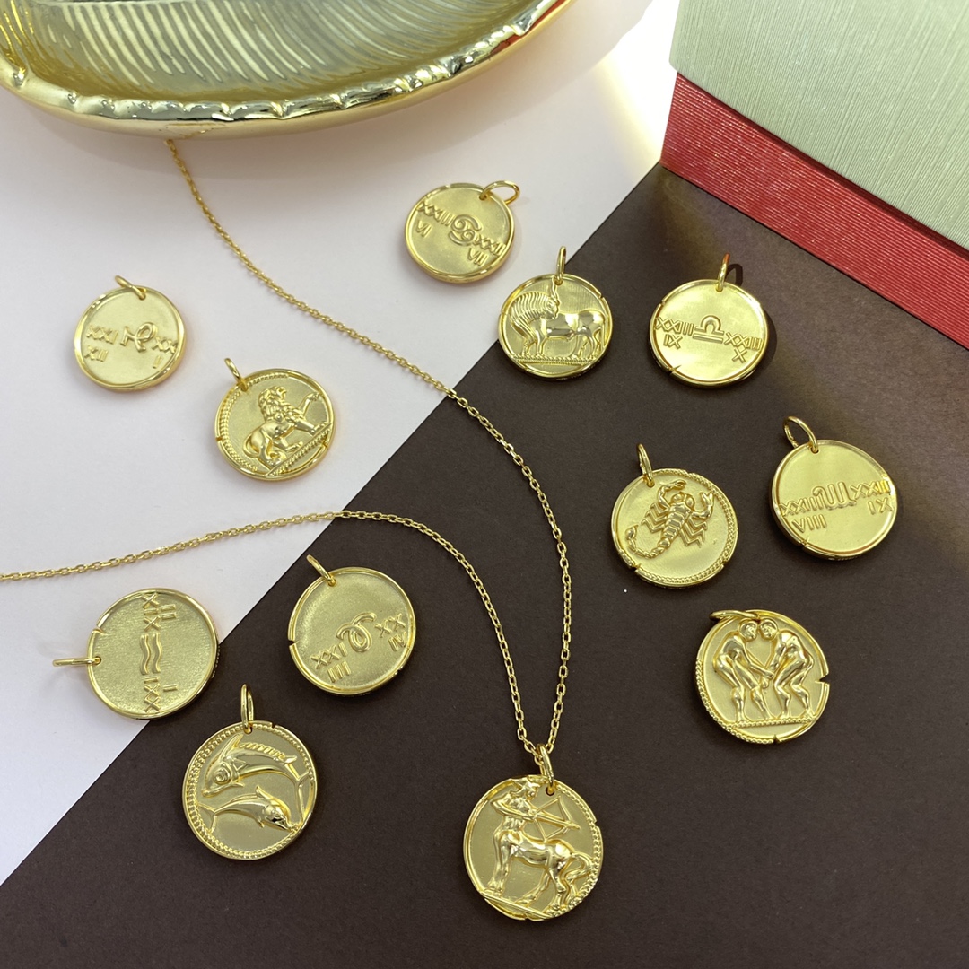 VCN014 Vca zodiac necklace - ccjewelryacc