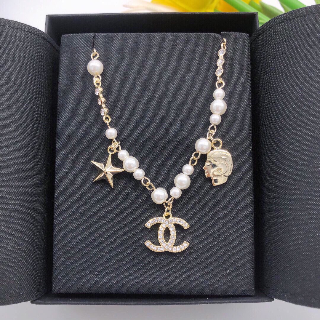 CCN165 CC Choker necklace - ccjewelryacc