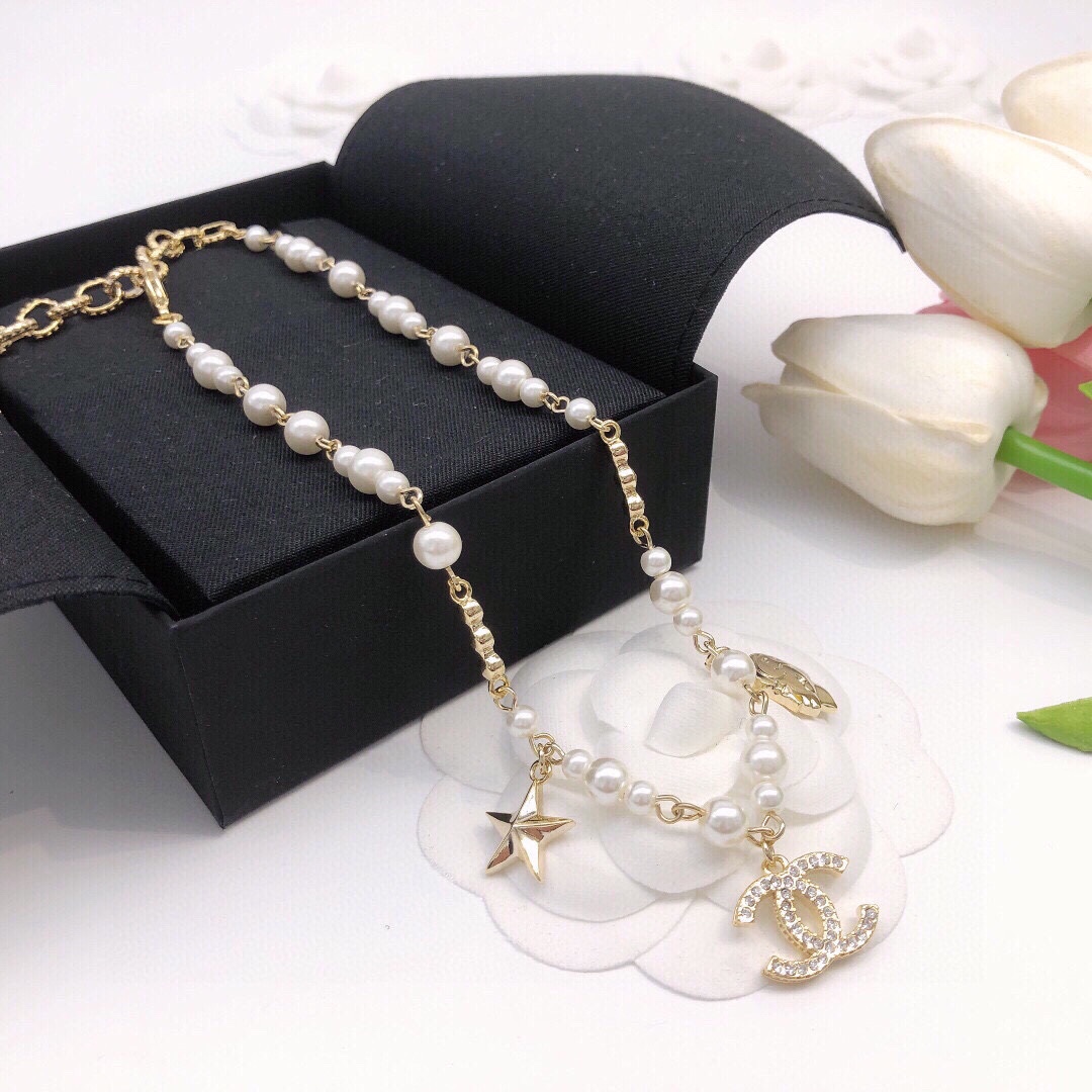 CCN165 CC Choker necklace - ccjewelryacc